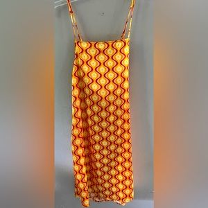 Vibrant colors. Completely New, Never Used, Open Back, dress molds to your body